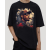 koszulka Brooklyn. T-shirt jakości premium SUB430 czarna koszulka oversize 100% bawełna